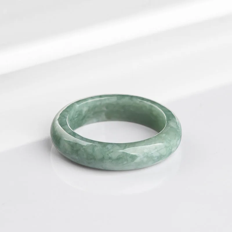 Mythstone Natural Jade Abundance Healing Ring - Image 2