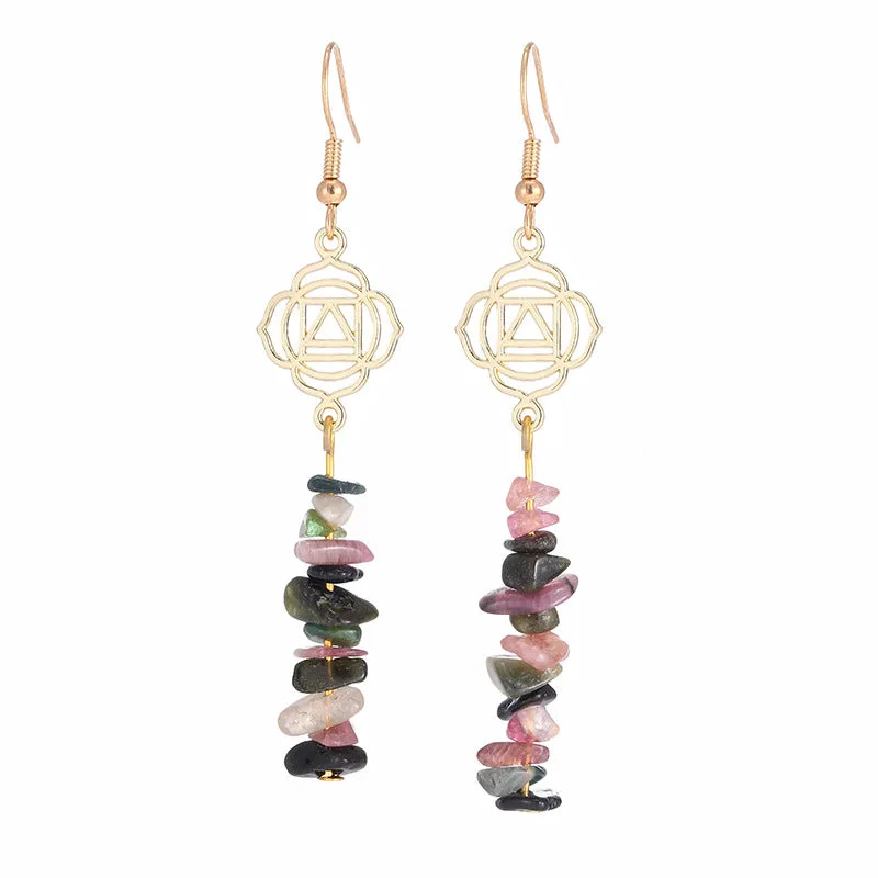 Healing Crystals Zen Cairn Confidence Earrings - Image 7