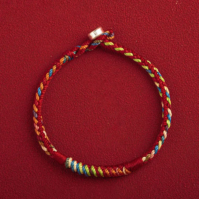 Mythstones "May You Be Safe And Lucky In The Year Ahead" Multicolored Bracelet - Image 13