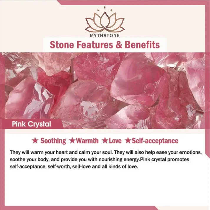 Mythstone Natural Quartz Love Heart Healing Beads Bracelet - Image 30