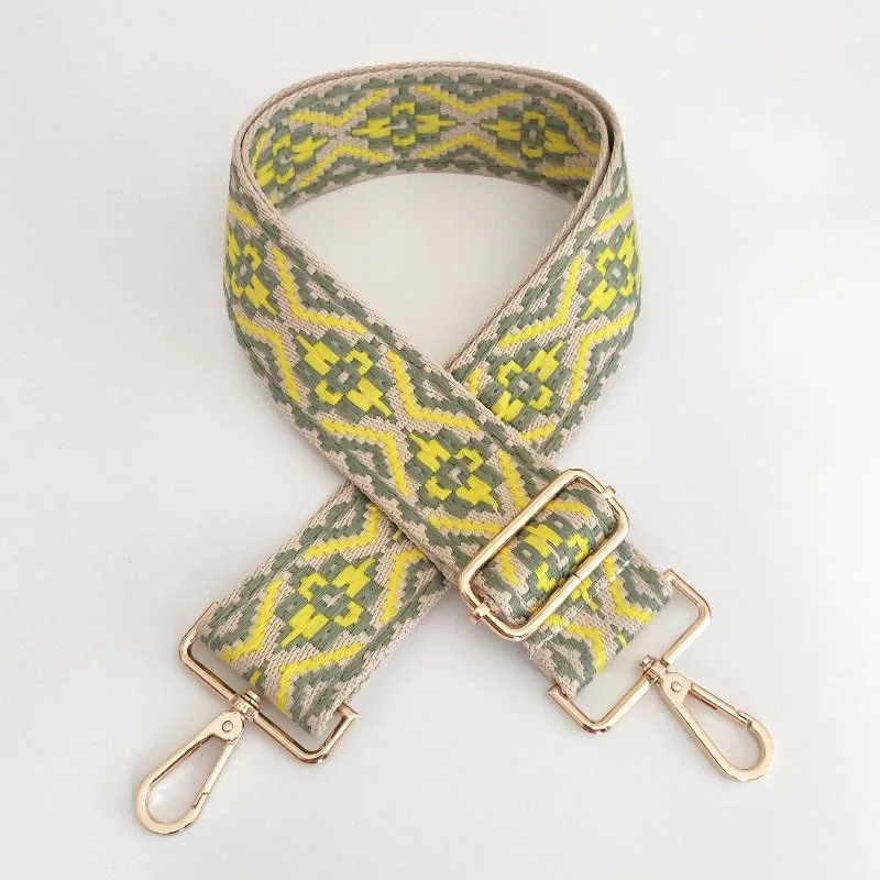 Mythstone Multicolor Embroidered Shoulder Bag Straps - Image 21