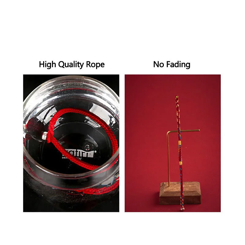 Mythstones "May You Be Safe And Lucky In The Year Ahead" Multicolored Bracelet - Image 8