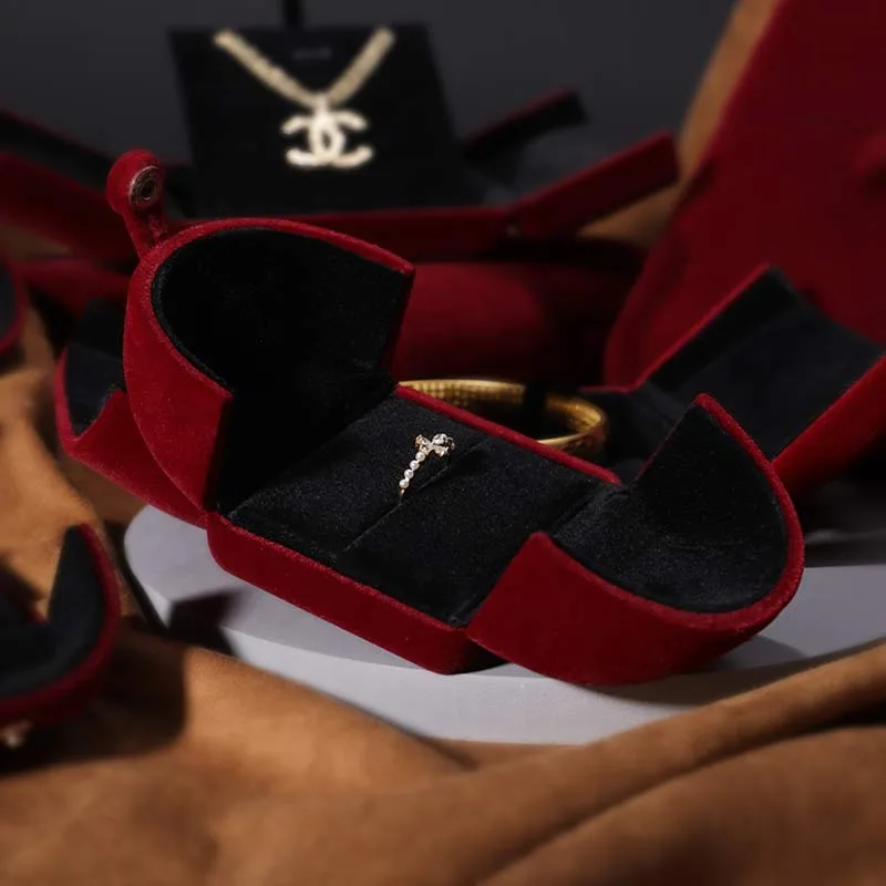 Mythstone Jewelry Storage Box Flannel Gift Box - Image 4