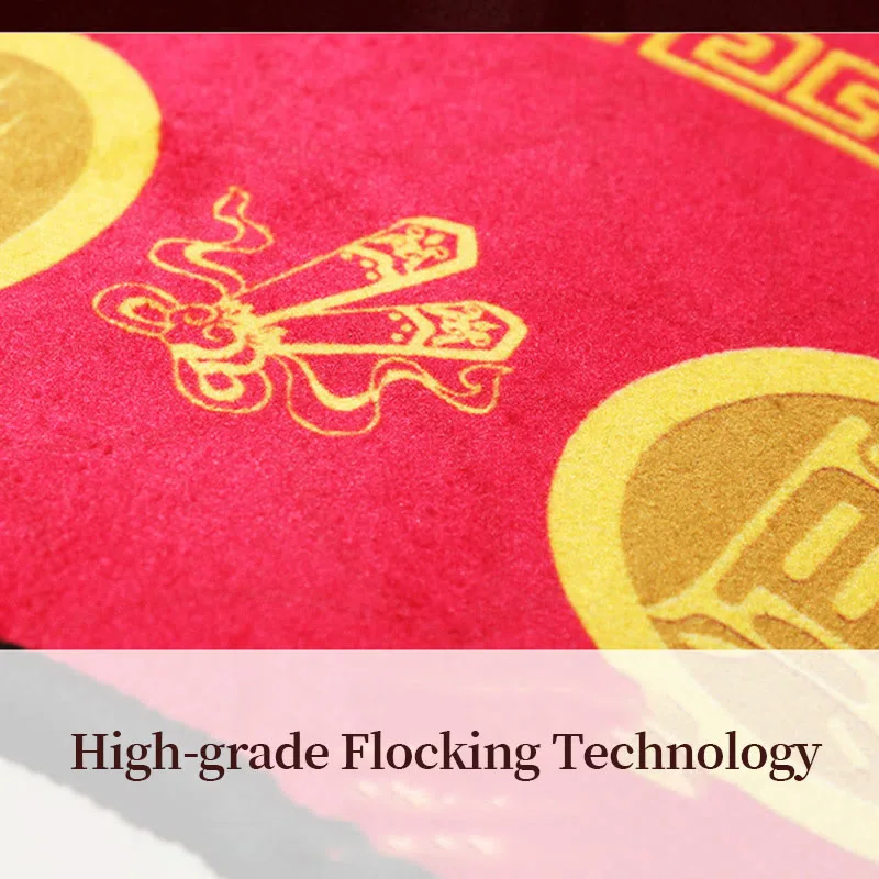 Mythstone - Five Elements Lucky Crane Gourd Kirin Dragon Axe Nine Koi Fish Non-slip Foot Pad Doormat - Image 8