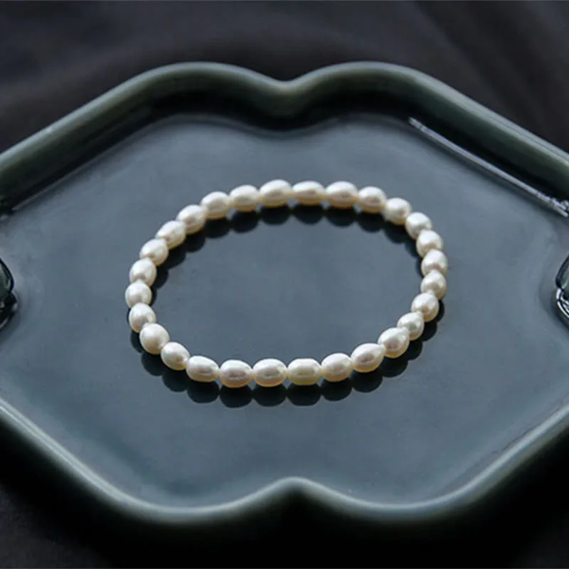 Mythstone Natural Pearl Healing Beaded Bracelet - Image 12