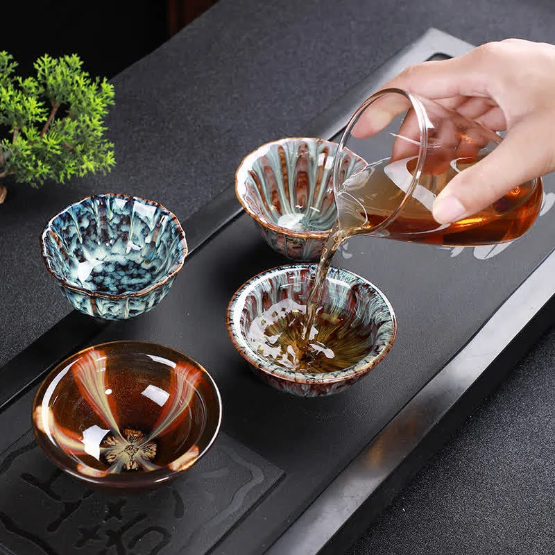 Mythstone Colorful Ceramic Teacup Home Office Tea Cups - Image 2