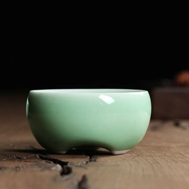 Mythstone Colorful Koi Fish Ceramic Teacup Kung Fu Tea Cup Bowl - Image 22