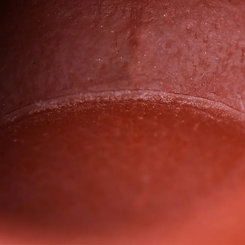 Mythstone Yixing All Handmade Wen Dan Brown Purple Clay Kung Fu Teapot - Image 12