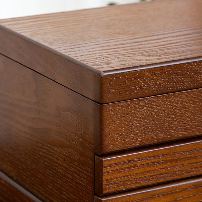 Mythstone Retro Wooden Jewelry Box Three-Layer Jewelry Storage Box - Image 11