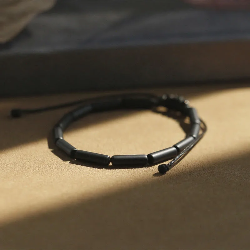 Mythstone Black Onyx Bead Support Protection Bracelet - Image 2