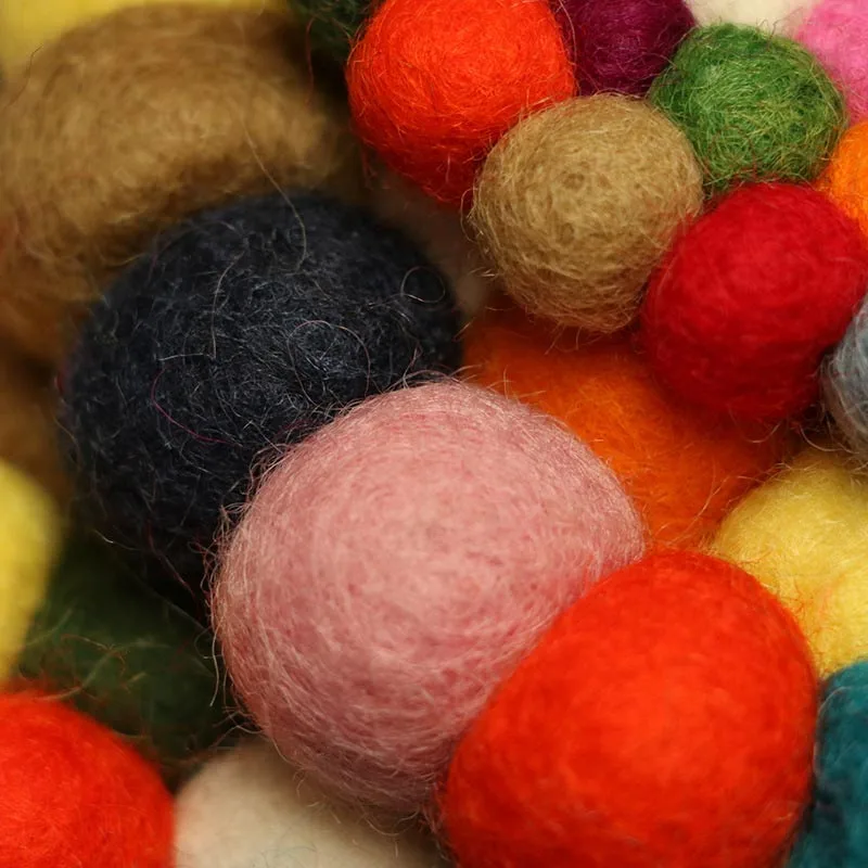 Mythstone Tibetan Singing Bowl Handcraft Felted Wool Cushion Decoration - Image 7