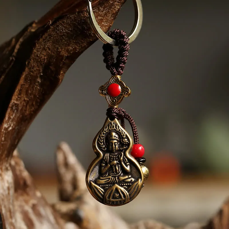 Mythstones Mahasthamaprapta Bodhisattva Buddha Blessing Keychain - Image 2