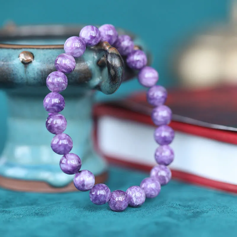 Mythstone Amethyst Crystal Positive Transformation Bracelet - Image 2