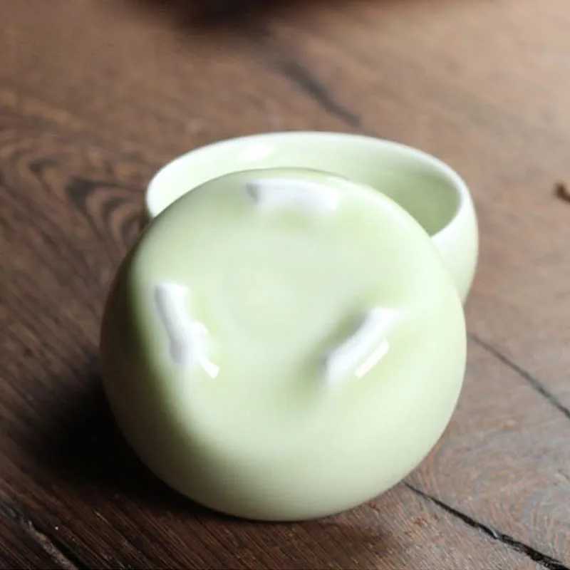 Mythstone Colorful Koi Fish Ceramic Teacup Kung Fu Tea Cup Bowl - Image 43