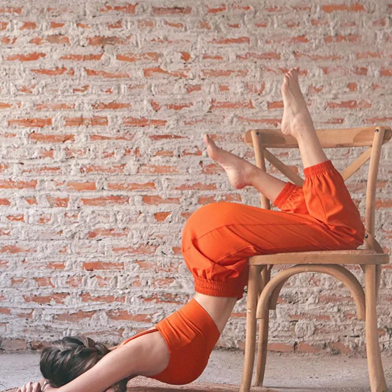 Mythstone High Waist Fitness Yoga Sports Jogger Track Pants With Pockets Sweatpants - Image 13