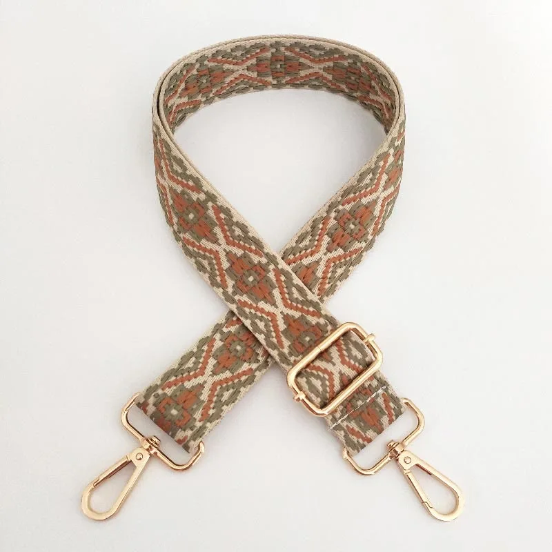 Mythstone Multicolor Embroidered Shoulder Bag Straps - Image 6