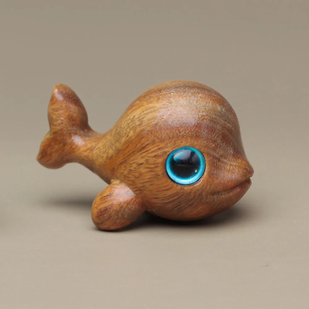 Mythstone Green Sandalwood Small Leaf Red Sandalwood Cute Cat Animals Soothing Peace Decorations - Image 26