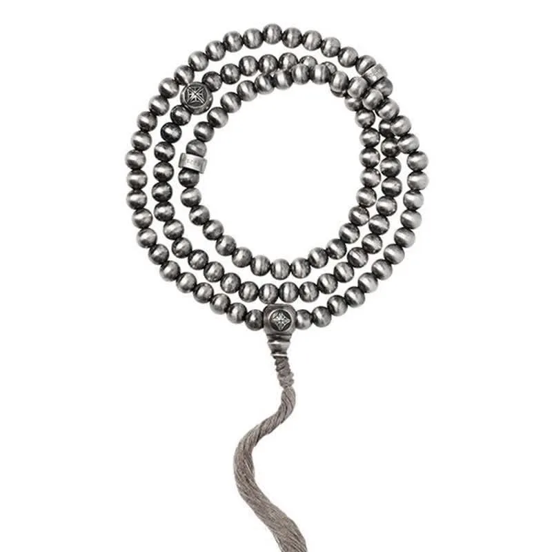 Mythstone 108 Mala Beads 925 Sterling Silver Red Agate Turquoise Confidence Charm Bracelet - Image 3