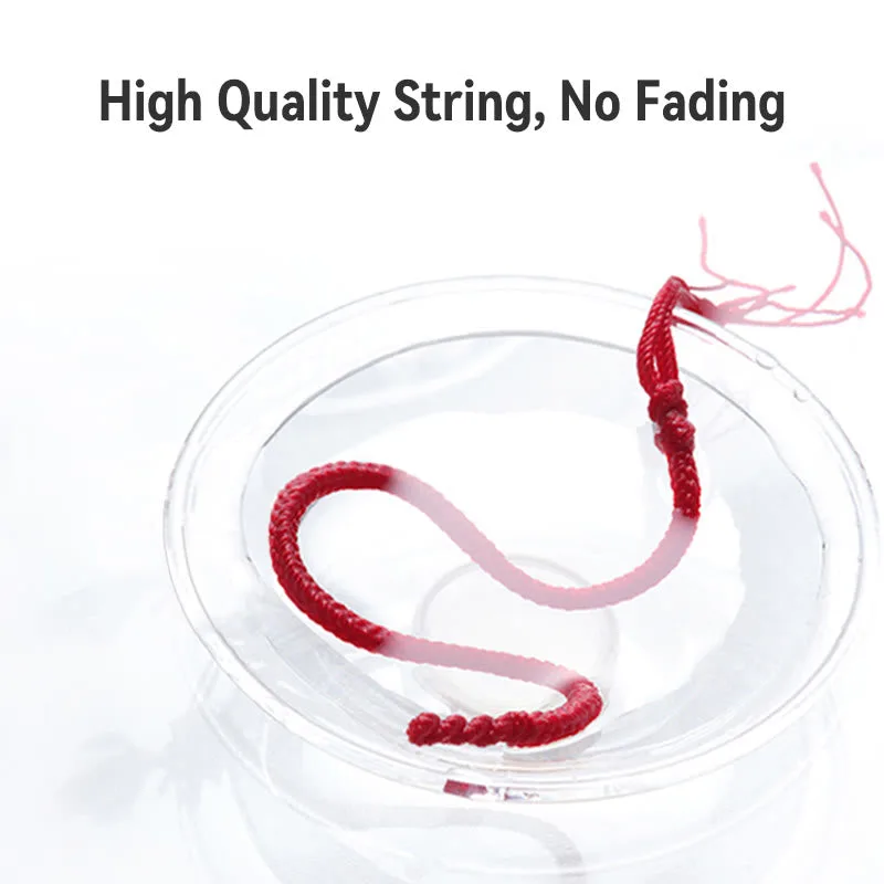 Mythstone Tibetan 999 Gold Om Mani Padme Hum Handcrafted Eight Thread Peace Knot Luck Braided Couple Bracelet - Image 12