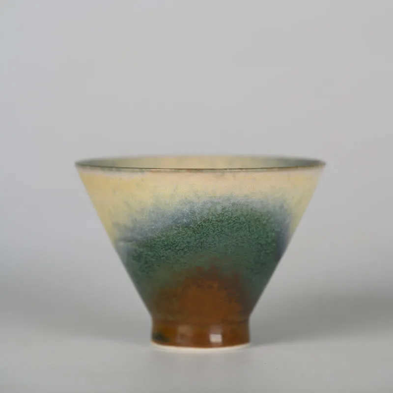 Mythstone Vintage Furnace Transmutation Kiln Porcelain Teacup Kung Fu Tea Cup - Image 6