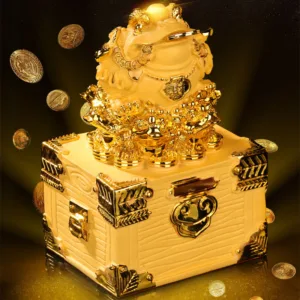 Mythstone Feng Shui Money Frog Statue Luck Wealth Decoration