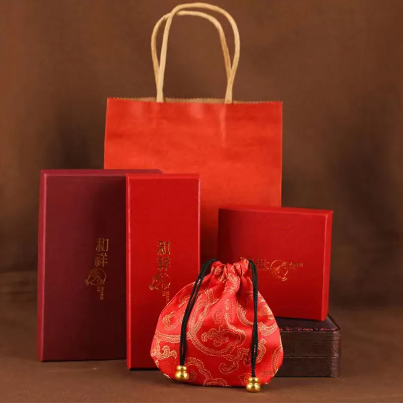 Mythstone Natural Cinnabar Dragon Blessing Red String Belly Chain - Image 19