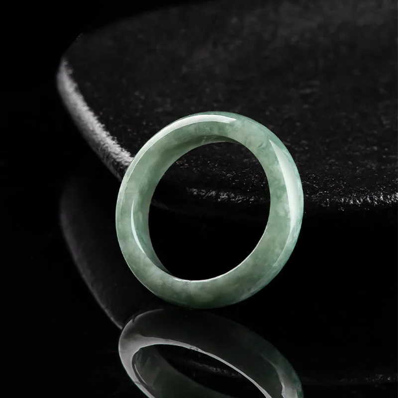 Mythstone Natural Jade Abundance Healing Ring - Image 6