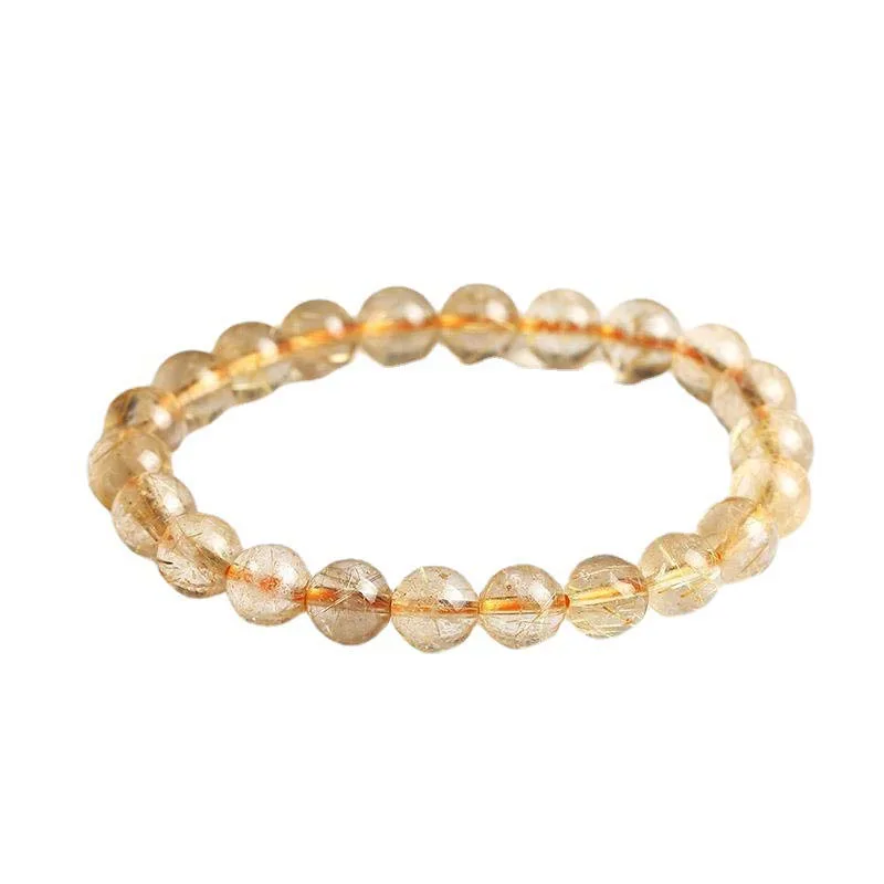 Natural Citrine Happiness Blessing Bracelet - Image 7