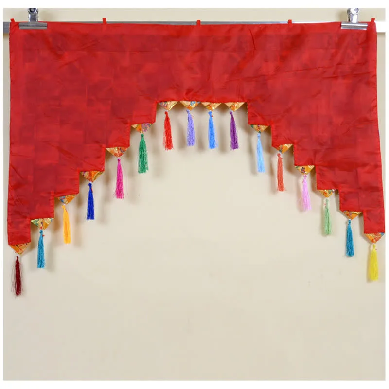 Mythstone Tibetan Five Colors Hanging Curtain Prayer Altar Healing Meditation Curtain - Image 10