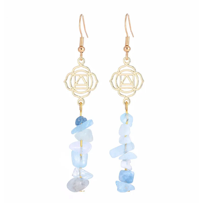 Healing Crystals Zen Cairn Confidence Earrings - Image 9
