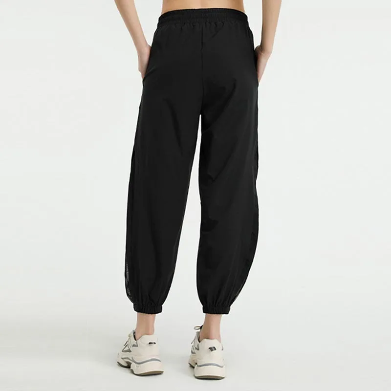 Mythstone High Waist Loose Fitness Yoga Sports Track Pants With Pockets - Image 11