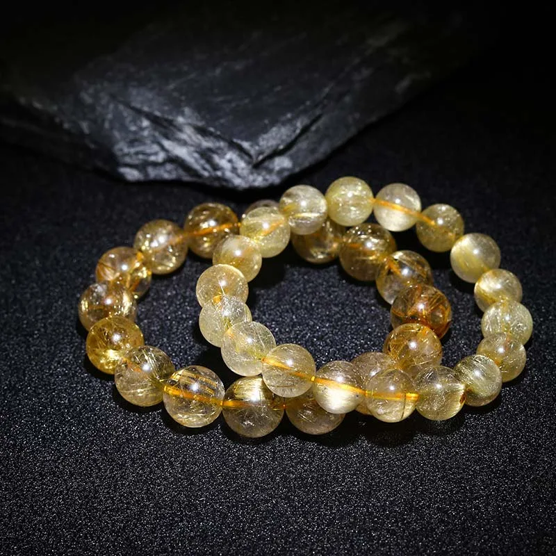 Natural Citrine Happiness Blessing Bracelet - Image 4