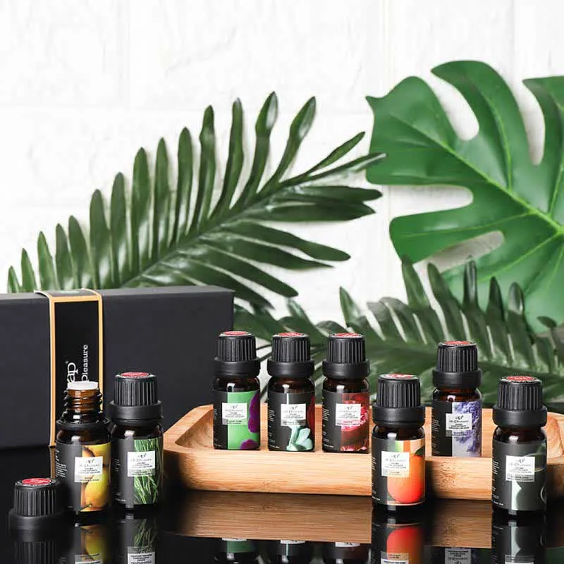 Mythstone 6Pcs Lavender Orange Jasmine Lemongrass Soothing Aromatherapy Healing Essential Oils Set - Image 2