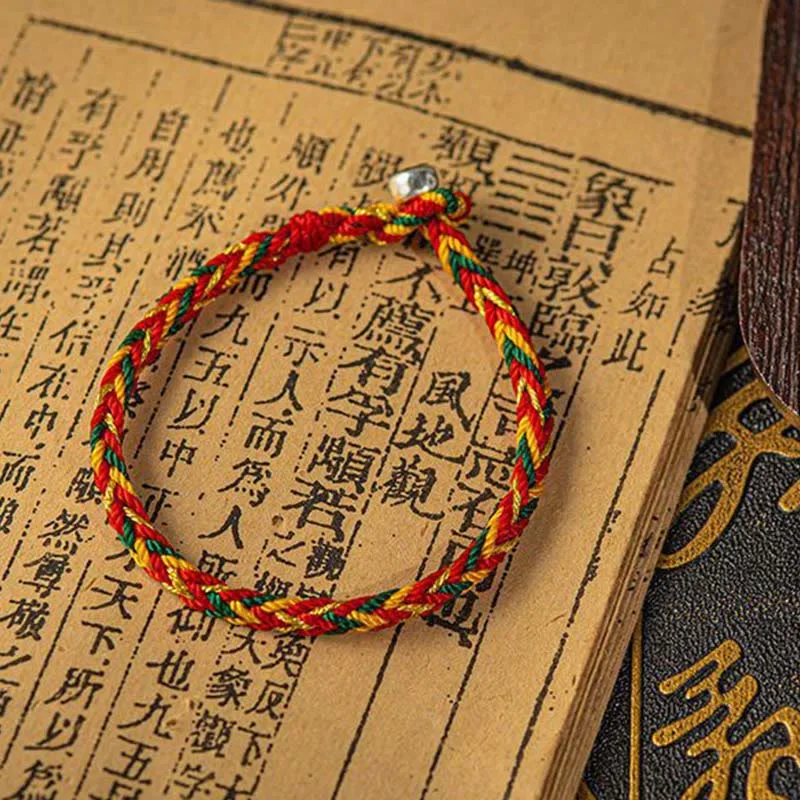 Mythstones "May you be good fortune and success" Lucky Multicolored Bracelet - Image 8