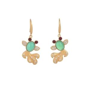 Mythstone - FengShui Jade Koi Fortune Earrings