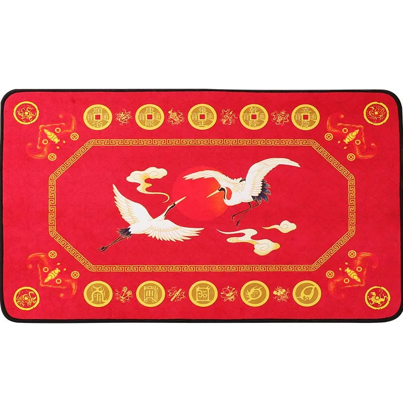 Mythstone - Five Elements Lucky Crane Gourd Kirin Dragon Axe Nine Koi Fish Non-slip Foot Pad Doormat - Image 10