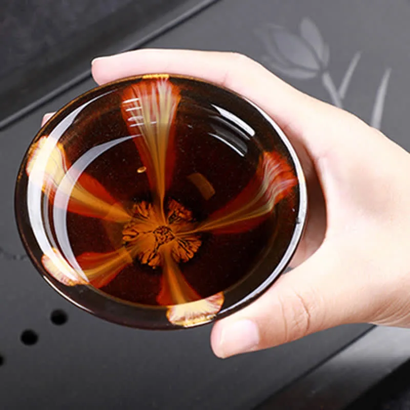 Mythstone Colorful Ceramic Teacup Home Office Tea Cups - Image 4