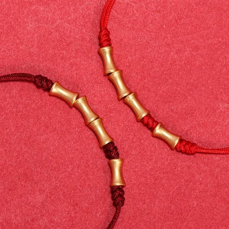 Mythstone 925 Sterling Silver Bamboo Design Protection Luck Braided Bracelet - Image 14