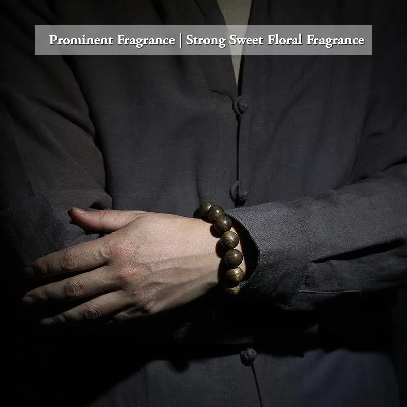 Mythstone Rare Northern Kalimantan Agarwood Ward Off Evil Spirits Bracelet - Image 5