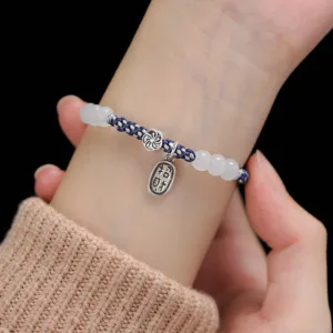 Mythstone Handmade Lucky Fortune Rope Bracelet