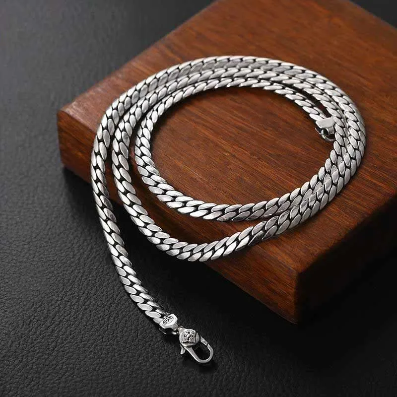 Mythstone Double Dorje Vajra Strength Punk Copper Chain Bracelet Necklace - Image 14