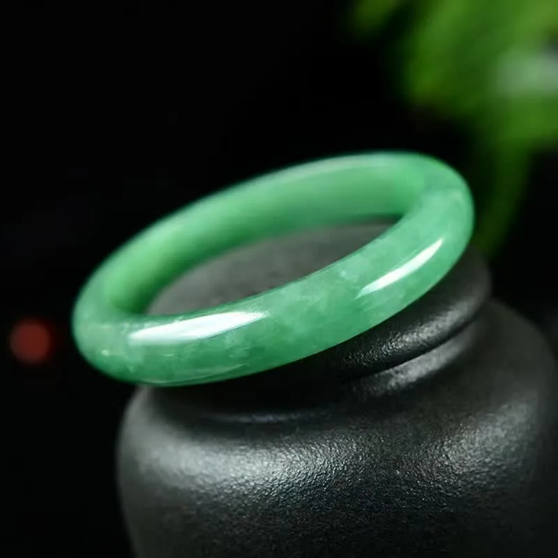 Mythstone Jade Healing Abundance Protection Bracelet Bangle - Image 2
