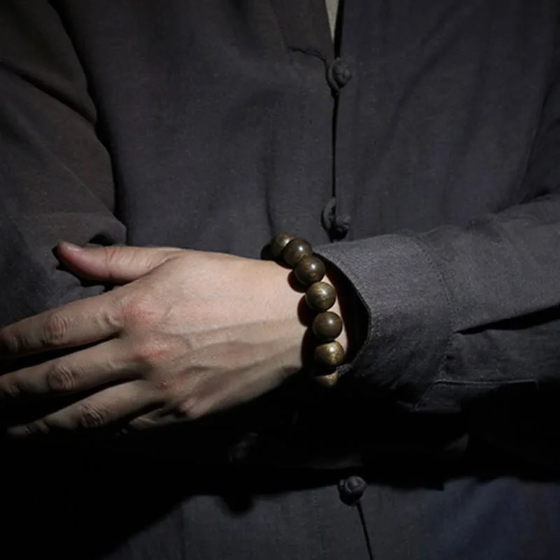 Mythstone Rare Northern Kalimantan Agarwood Ward Off Evil Spirits Bracelet - Image 12