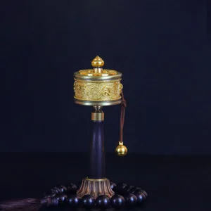Mythstone Tibetan Lucky Prayer Wheel Six True Words Decoration