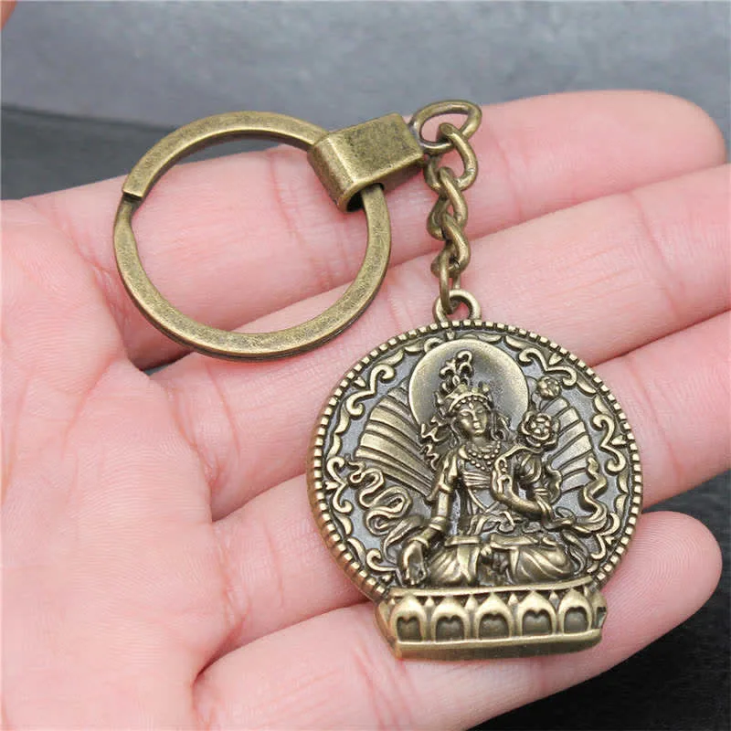 Buddha Compassion Serenity Peace Keychain - Image 2
