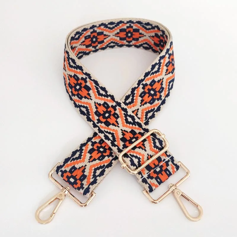 Mythstone Multicolor Embroidered Shoulder Bag Straps - Image 18