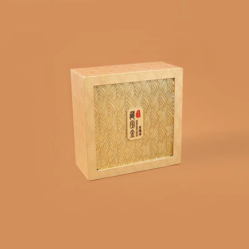 Mythstone Retro Jewelry Storage Feather Pattern Box Gift Box - Image 11