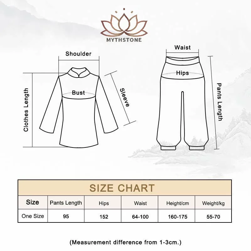 Mythstone Simple White Beige Pattern Meditation Spiritual Zen Practice Yoga Clothing Women's Clothes - Image 17