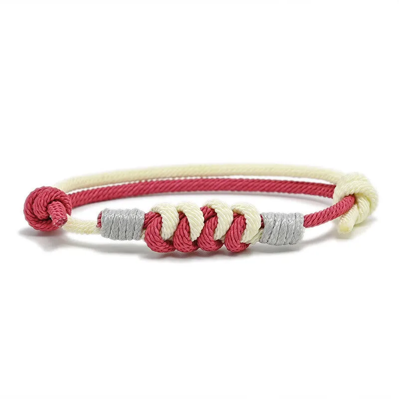 MythStone Simple Design King Kong Knot Strength Braid String Bracelet - Image 13