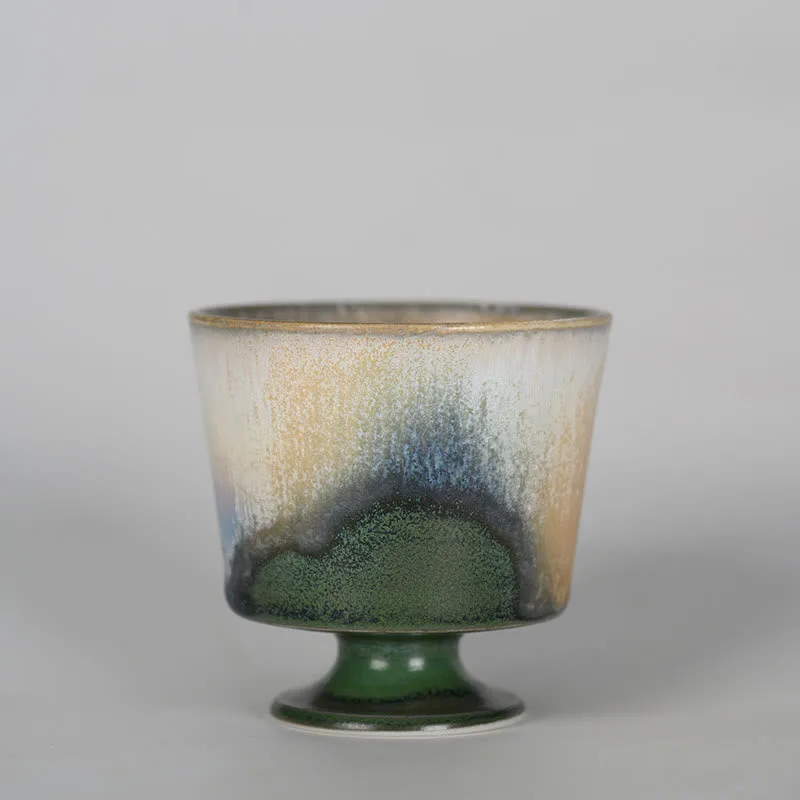 Mythstone Vintage Furnace Transmutation Kiln Porcelain Teacup Kung Fu Tea Cup - Image 12